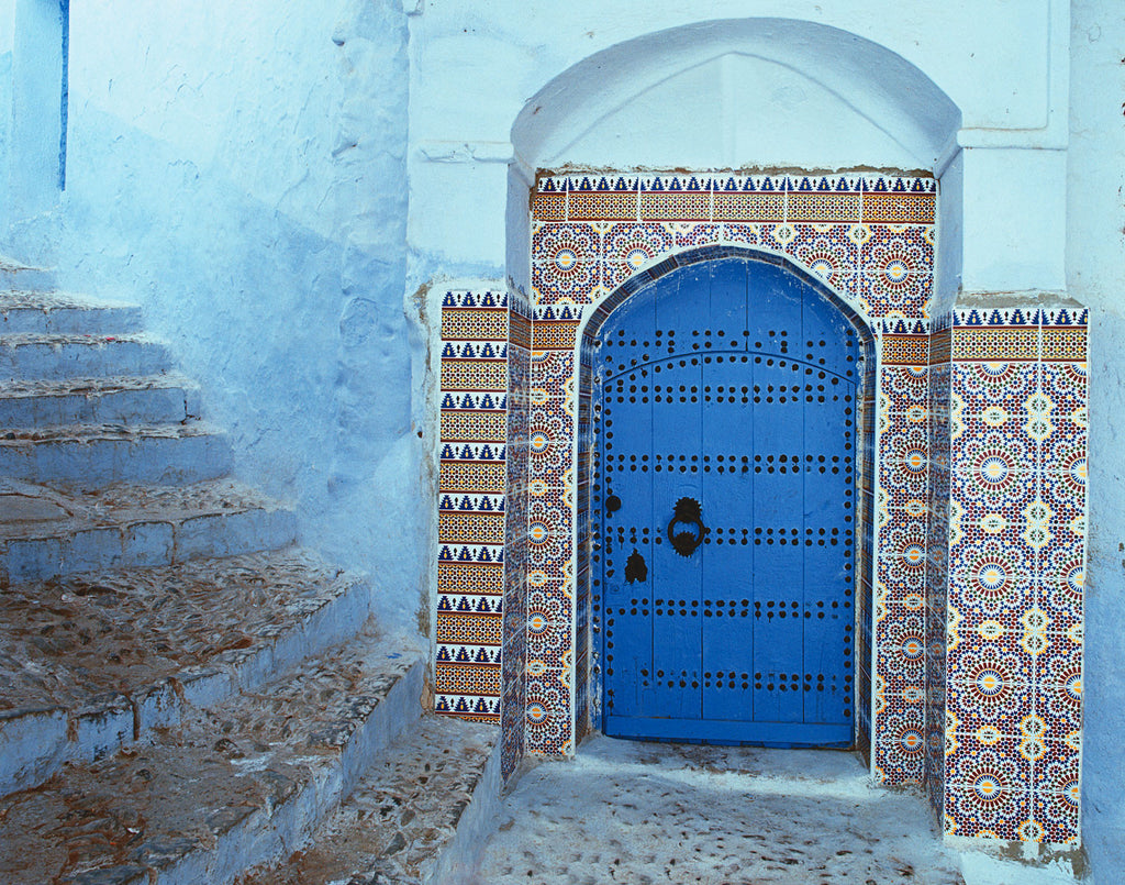 Blue Doorway