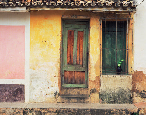 Yellow Pink Door